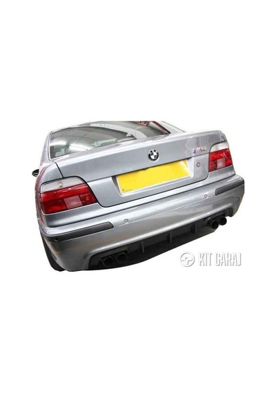 Bmw E39 5 Serisi M5 Difüzör Piano Black Sağ Sol Çiftli Çıkış Plastik