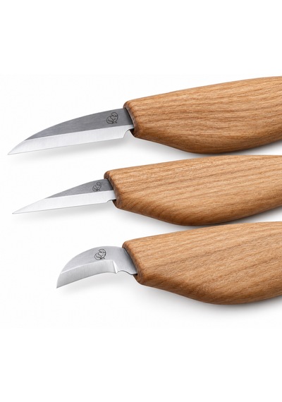 Beavercraft S15 Çip Oyma Ve Yontma Bıçağı Seti, 6 Parça