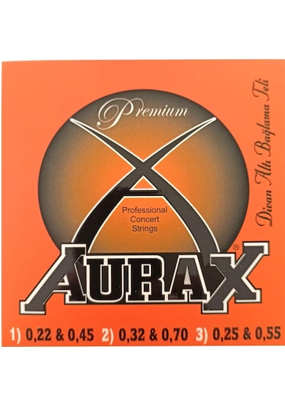 Aurax Arx22 Saz Bağlama Teli 22-32-25 Uzun Sap Sazlar İçin