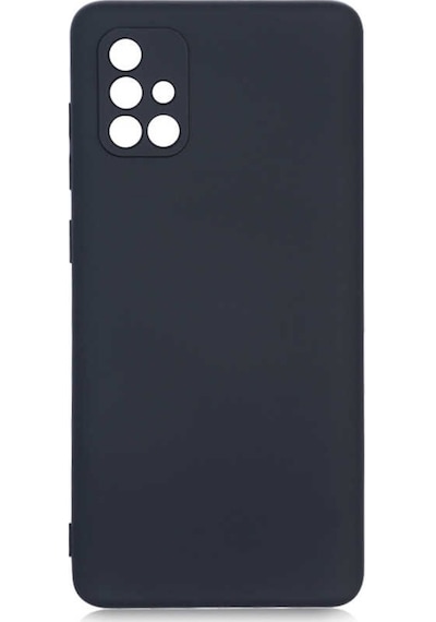 Samsung Uyumlu Galaxy A71 Kılıf Zore Mara Lansman Kapak-Siyah