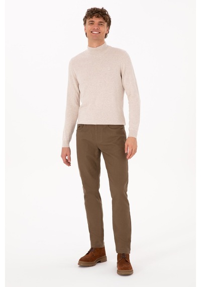 U.S. Polo Assn. Erkek Kanvas / Chino Pantolon 2237477 Haki