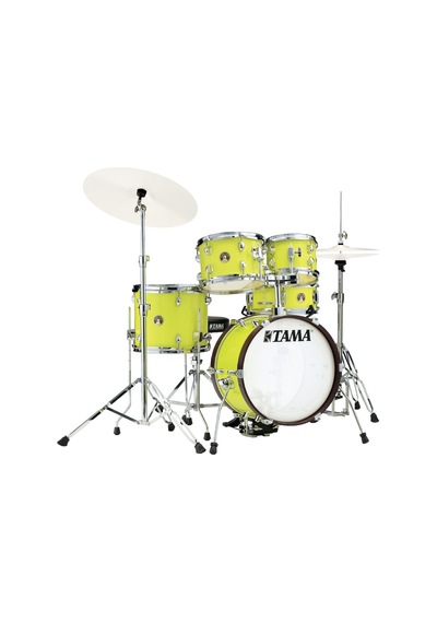 Tama Ljk56h5-fym Club-jam Fluorescent Yellow Mist 5 Parça 16b/8t/10t/12f/12s Sınırlı Üretim Akustik Davul Seti