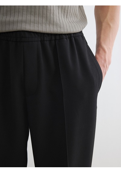 Lcw Vision Siyah Regular Fit Erkek Kumaş Pantolon
