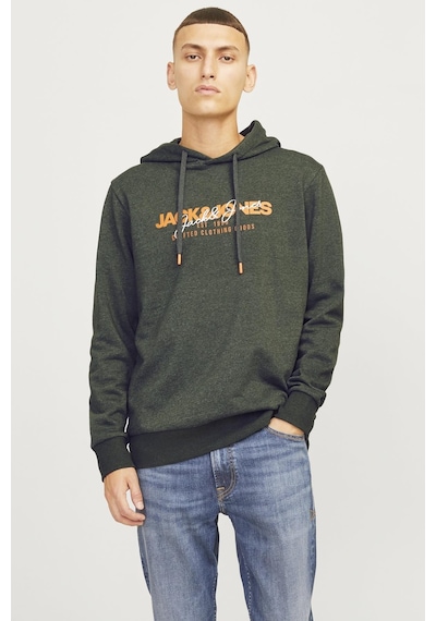 Jack & Jones Jjalvıs Sweat Hood Haki 12256848 001