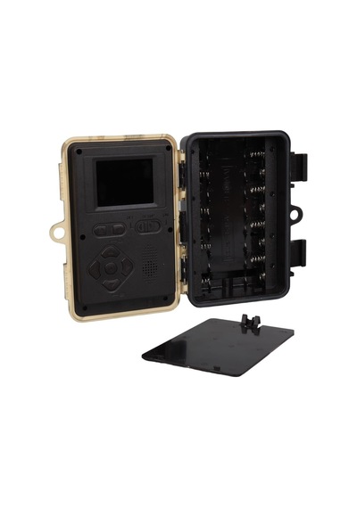 Powermaster Rf06 20mp 24 Led Pır Sensörlü 2.0" Renkli Lcd Ekran 128gb Sd Kart Destekli Fotokapan Kamuflaj Kamera Siyah