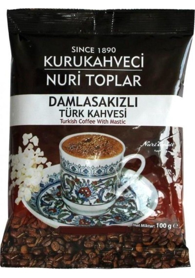 Nuri Toplar Damla Sakızlı Türk Kahvesi 100 G