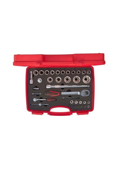 İzeltaş 1/4"-1/2" Lokma Ahahtar Takımı 35 Prç.