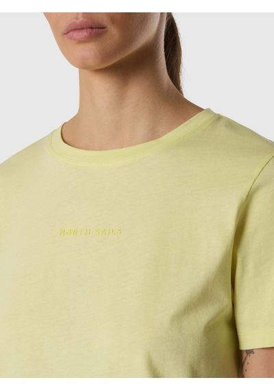 North Sails Kısa Kollu Kadın T-shirt-33526 Sarı