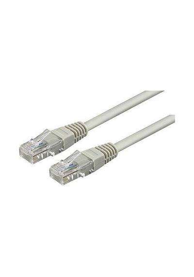 Flaxes Fnk-610G 10Mt Cat6 Patch Kablo Gri