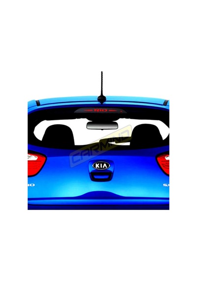 Kia Rio Hb Karbon Arka Fren Stop Lambası Sticker 2011-2017