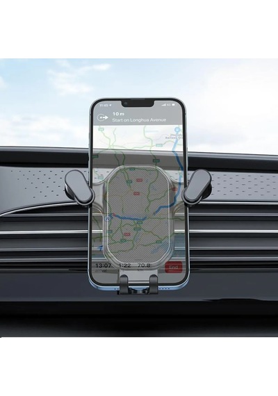 Klipsli Araç Telefon Tutacağı Klima Peteği Telefon Tutacağı Yaylı