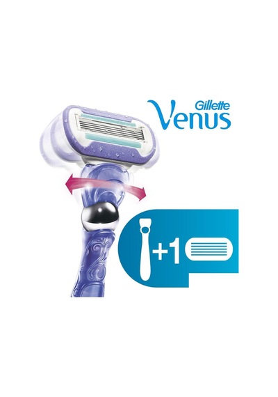 Venus Swirl Extra Smooth Kadın Tıraş Makinesi Yedekli