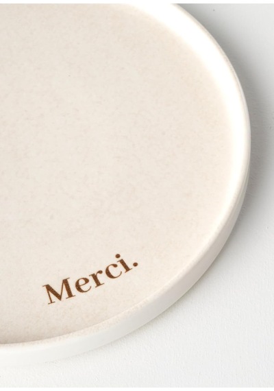 Parisien Porselen Servis Tabağı Krem 25 Cm Çok Renkli
