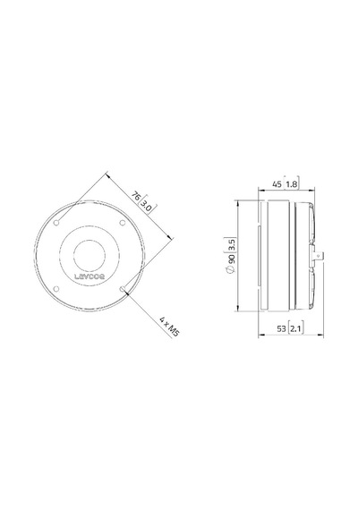Lavoce Df10.14 Tweeter