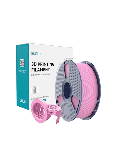 Sunlu Pembe High Speed Mat Petg Filament - 1.75mm - 1 Kg