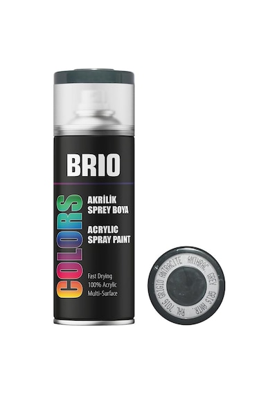 Brio Sprey Boya Akrilik Antrasit Gri B7016 400 ML