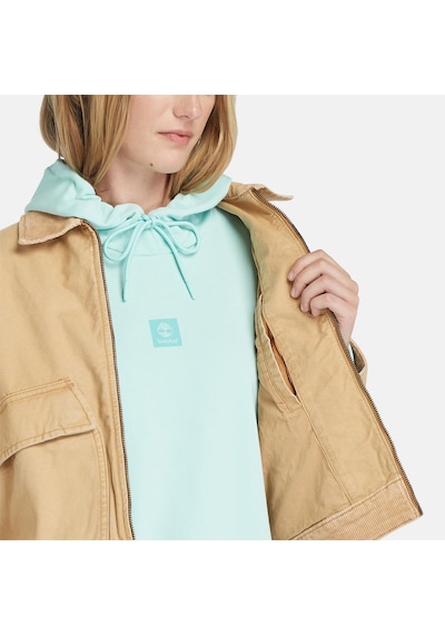 Timberland Strafford Yıkanmış Kanvas Kadın Bej Ceket Tb0a5vj7eh31 Bej