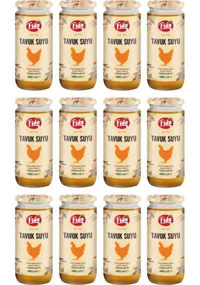 Fide Tavuk Suyu 12 x 480 ML