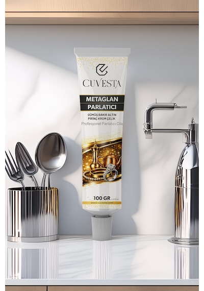 Cuvesta Metaglan Parlatıcı Gümüş/bakır/altın/krom/çelik/pirinç/nikel Parlatma Cilası Tekli 92939655