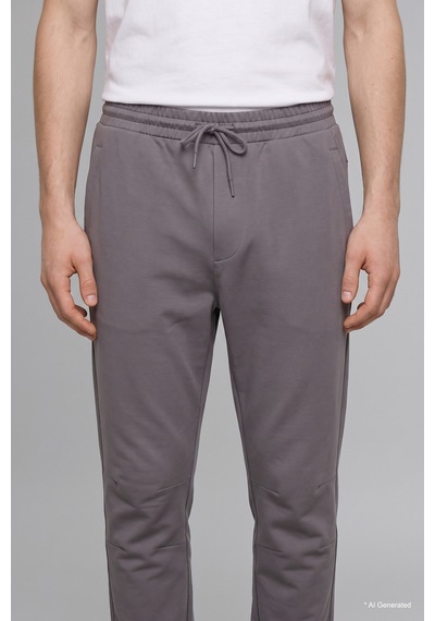 Defacto Regular Fit Normal Kalıp Normal Bel Boru Paça Pantolon F8211ax26augr206 Gri-gr206