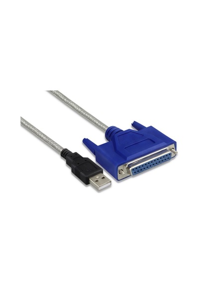 AoGo USB 2.0 25 Pin DB25 Dişi Paralel Port Kablosu 150 CM