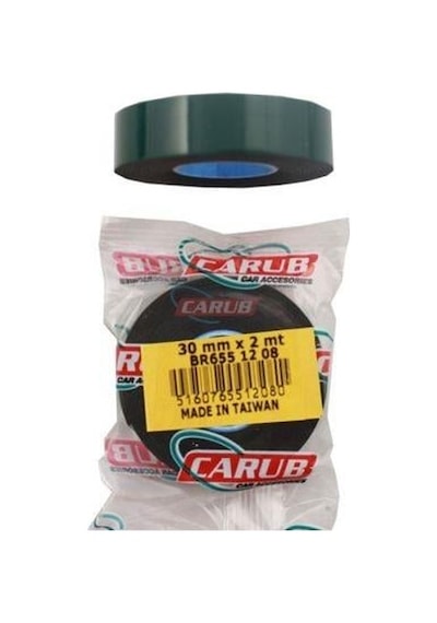 Çift Taraflı Bant 30 Mm X 2 Mt Yeşil-siyah