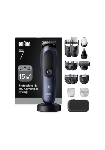 Braun Hepsi Bir Arada Series 7, 15'i 1 Arada Tıraş Kiti, Problade, Autosense, Aıo7580