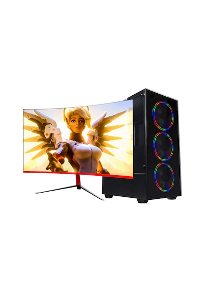 Ramtech Full Force FF46 i5-4570 16 GB 240 GB SSD GTX1050Ti 23.6" Masaüstü Oyuncu Bilgisayarı