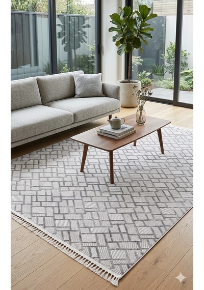Padişah Halı 200x290 Sümela Koleksiyonu 64251-096 Gri