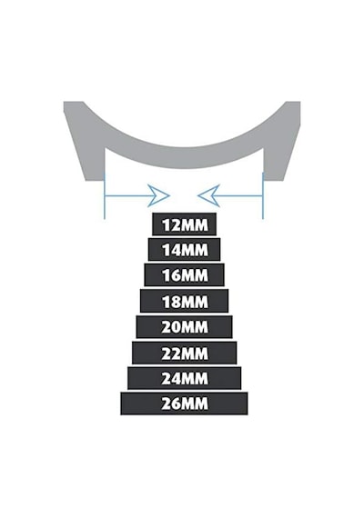 Fado&her Saate Uygun Yarım Kroko Hakiki Deri Saat Kordonu 18 Mm 146 Siyah Siyah