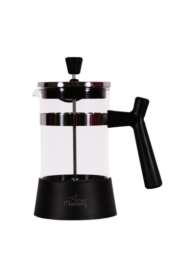 Any Morning Ff084 Kahve Ve Bitki Çayı İçin French Press 600 Ml Siyah