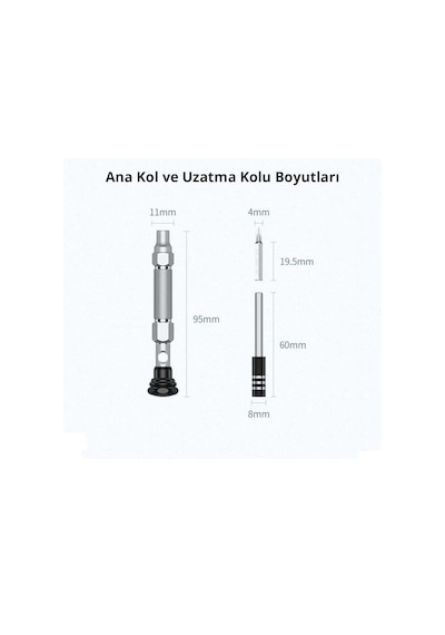 Ugreen 38 Parça Alüminyum Alaşımlı Hassas Elektronikçi Tornavida Seti, 80459