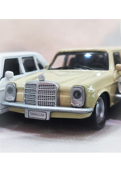 Benz W114 Çek Bırak E220 Metal Araba Diecast 1:36 Model Oyuncak