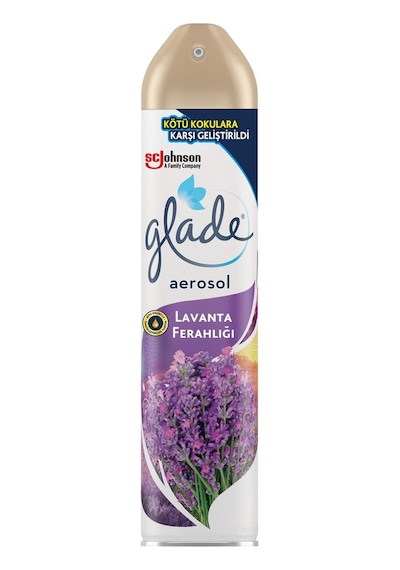 Glade Aerosol Oda Kokusu 300 Ml Lavanta Ferahlatıcı Sprey 5'li Avantaj Paketi - 5 Adet Tarı Ferah