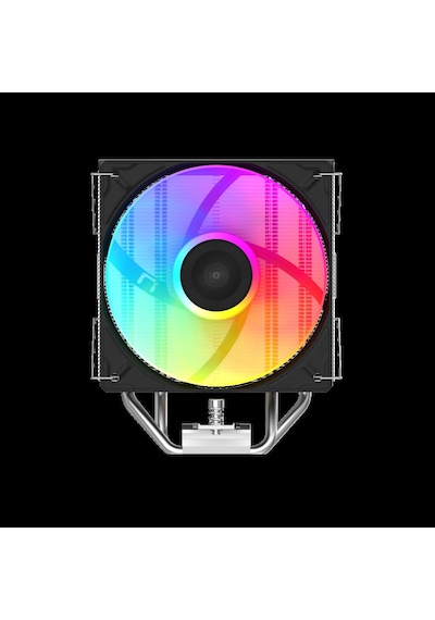 Sama A40l Black 1x120mm Argb Fan Kule Tipi Hava Soğutma 4 Adet Gelişmiş Kompozit Isı Borusu Cpu Fan