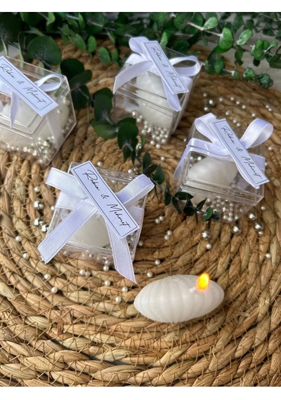 Bernami Vazo Pinterest 10 Adet Mika Kutulu Istiridye Mum Düğün ,nişan ,kına ,davet ,doğum Günü Diğer