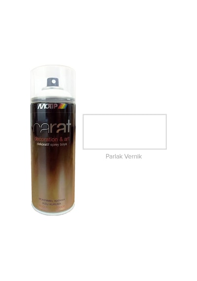 Motip Carat Parlak Vernik Sprey Boya 400Ml Made in Germany