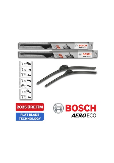 Mazda 626 Muz Silecek Takımı Ön Bosch Aeroeco 1997-2002 + Koku