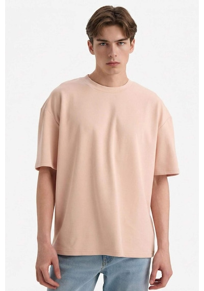 Defacto Nefes Alabilen Oversize Tişört X3926az26sppn287 Pembe-pn287