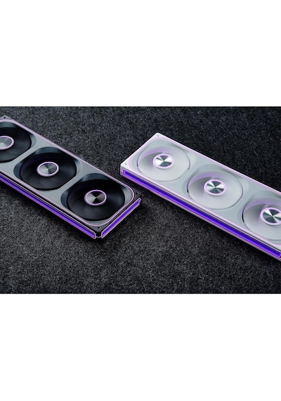 Za-360br Ters Pc Kasa Fanı, Hepsi 3 Bir Arada, 3x120mm 3pin Argb Fanlı Tek Çerçeve Ünitesi, Pwm, 4 Taraflı Sonsuzluk Ayna Fanlı Ters Bıçak Sessiz Fanlar, Alüminyum İsim Plakası, 28 Mm Kalın