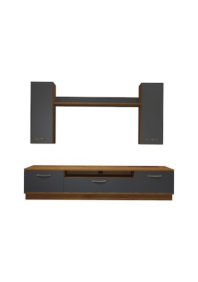 Decoraktiv Trendstyle 5d Mdf Tv Ünitesi Tv Sehpası Pera - Antrasit