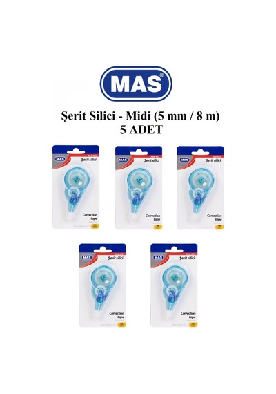 Şerit Silici 5mmx8 Metre 5'li Set