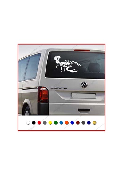 Akrep Sticker Akrep Oto Sticker Arma Sticker Araba Sticker