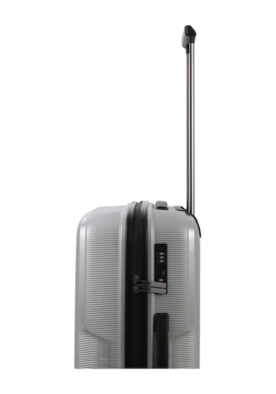 Baggaj V2408 Policarbon Valiz Siyah Set Grey