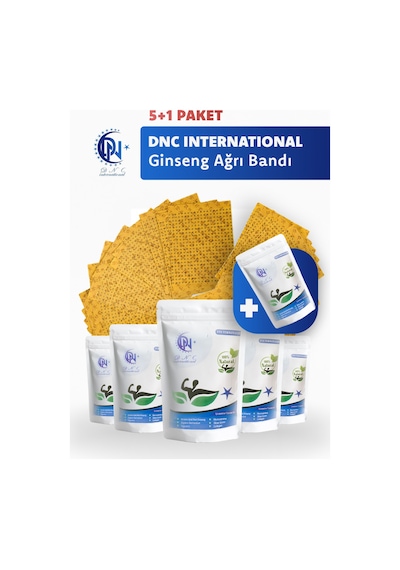 Hızlı Etkili Doğal Ginseng  Bandı Eklem Için Rahatlatıcı Uzun Süreli Etki 5 1 Paket