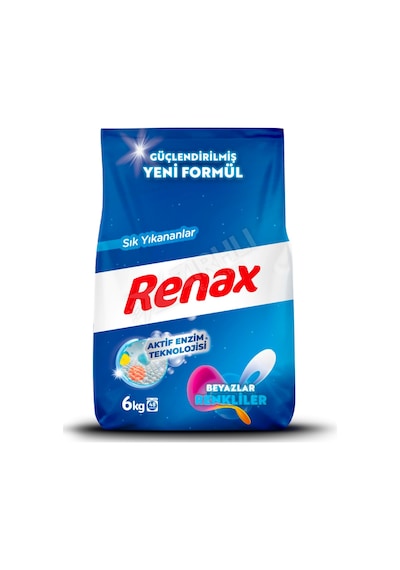 Renax Matik Renkliler & Beyazlar 6 Kg
