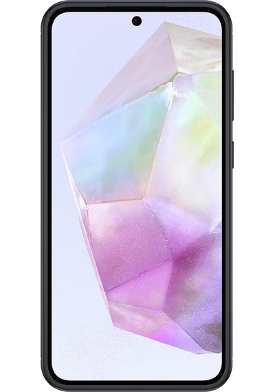 Zore Galaxy Uyumlu A56 Kılıf Msra Negro Silikon Kapak - Siyah Siyah