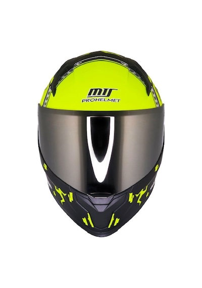 M910 Vigor Motosiklet Kaskı Spoiler Mod Güneş Vizörlü Full Face Kask Çok Renkli
