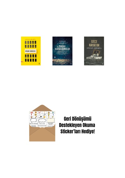 Düşme Korkusu + Başka Karşılaşmalar + Gece Hayatım + Okuma Sticker'ları