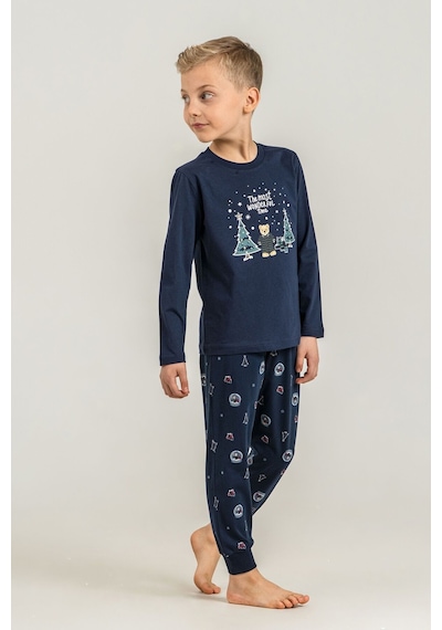 Rolypoly The Most Wonderful Time Baba Oğul Lacivert Uzun Kol Pijama Takım Rp3937-a-v1 Rp3937-a-v1 Rolypoly The Most Wonderful Time Baba Oğul Lacivert Uzun Kol Pijama Takım Rp3937-a-v1 Rp3937-a-v1